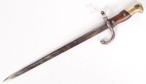 1886 PATTERN FRENCH SHORT GRAS RIFLE BAYONET