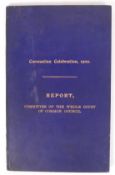 RARE KING EDWARD VII CORONATION CELEBRATION 1902 REPORT