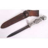 UNUSUAL WWI GERMAN FANTASY PIECE STYLE DAGGER / BAYONET