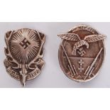 BELIEVED REPRODUCTION NAZI GERMAN THIRD REICH BADGES