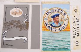 INCREDIBLE JOHN PLAYER & SONS CIGARETTE PACKET ARTWORK ARCHIVE