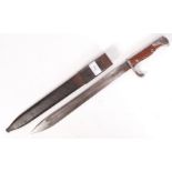 20TH CENTURY GERMAN BUTCHER BAYONET