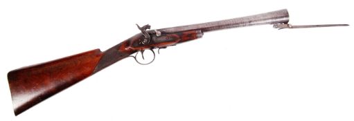 FANTASTIC 18TH CENTURY FLINTLOCK BLUNDERBUSS