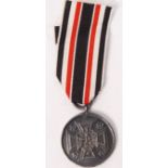 GERMAN 1939 / 1940 WWII COMMEMORATION WAR MEDAL