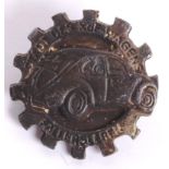 NAZI GERMAN VOLKSWAGEN WORKERS PIN BADGE