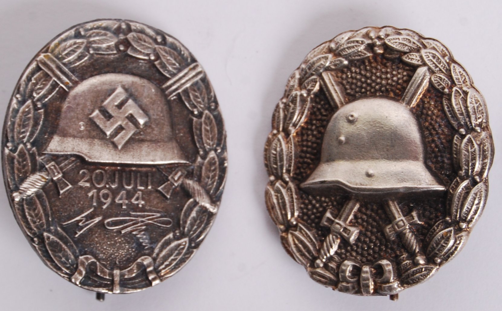 WWI WOUND BADGES & NAZI ATTEMPT ON HITLERS LIFE BAGDE - Image 2 of 5