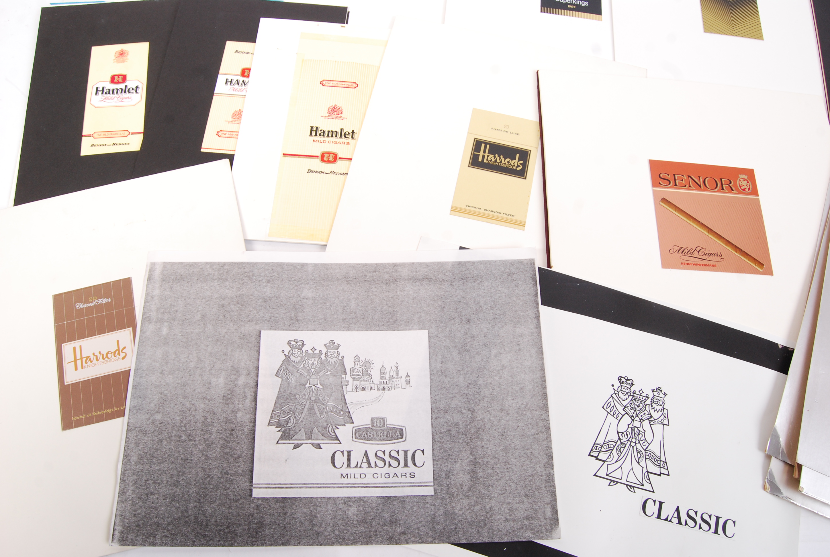 RARE JOHN PLAYER & SONS / MARDON DESIGN ' SUPERKINGS ' CIGARETTE ARTWORK ARCHIVE - Image 4 of 12