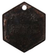 SECOND WORLD WAR GERMAN DAIMLER BENZ ENGINE FACTORY TOKEN