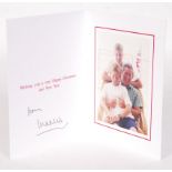 RARE PRINCE CHARLES HAND SIGNED CHRISTMAS GREETINGS CARD