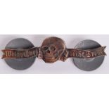 NAZI WAFFEN SS TRUE SKULL BREAST PLATE