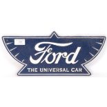 FORD "THE UNIVERSAL CAR" VINTAGE STYLE PLAQUE