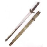 RARE BELIEVED 18TH CENTURY CHINESE SHUANG JIAN SWORD