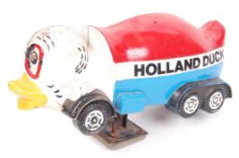 RARE AMERICAN TRUCK MASCOT - HOLLAND DUCK MASCOT