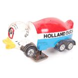 RARE AMERICAN TRUCK MASCOT - HOLLAND DUCK MASCOT