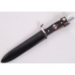 GERMAN THIRD REICH NAZI HITLER YOUTH DAGGER & SCABBARD