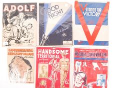 VINTAGE BRITISH WARTIME SHEET MUSIC