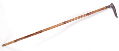 ANTIQUE 19TH CENTURY WALKING SWORD STICK CANE