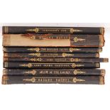 ANTIQUE 19TH CENTURY LEGAL PROCEEDINGS / CASES IN BINDINGS