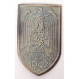 REPRODCTION ' CHOLM 1942 ' CAMPAIGN SHIELD