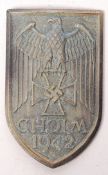 REPRODCTION ' CHOLM 1942 ' CAMPAIGN SHIELD