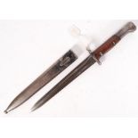 BELGIAN 1949 SHORT BAYONET