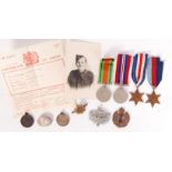 WWII MEDAL GROUP OF BRISTOL INTEREST & PERSONAL EFFECTS