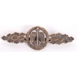 RARE THIRD REICH GERMAN WWII LUFTWAFFE FIGHTER PILOT CLASP BADGE