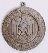 REPRODUCTION GERMAN AMATEUR BOXING FEDERATION PLAQUE