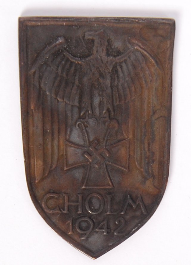 CHOLM 1942 CAMPAIGN PLAQUE