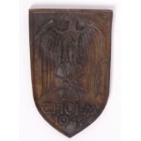 CHOLM 1942 CAMPAIGN PLAQUE