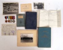 WWII SECOND WORLD WAR MEDAL GROUP & PERSONAL EFFECTS