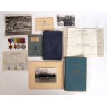 WWII SECOND WORLD WAR MEDAL GROUP & PERSONAL EFFECTS