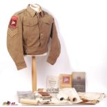 MEDAL GROUP & EFFECTS RELATING TO A GENTLEMAN OF THE 6TH AIRBORNE DIVISION
