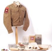 MEDAL GROUP & EFFECTS RELATING TO A GENTLEMAN OF THE 6TH AIRBORNE DIVISION
