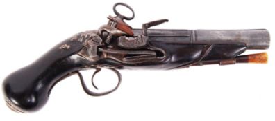 ANTIQUE 18TH CENTURY SPANISH FLINTLOCK PISTOL