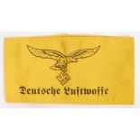 LUFTWAFFE WORKERS ARMBAND