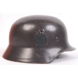 ORIGINAL GERMAN M42 NAZI THIRD REICH STEEL HELMET