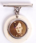 WWII SECOND WORLD WAR GERMAN KEEPSAKE BROOCH