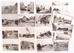LARGE COLLECTION OF BRITISH WAR OFFICE PHOTOGRAPHS OF WWII