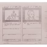 RARE STAR WARS DROIDS ANIMATED SERIES STORYBOARD