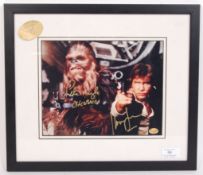 STAR WARS DUAL SIGNED AUTOGRAPHED PHOTOGRAPH