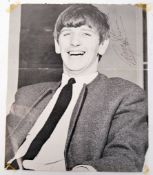 ORIGINAL VINTAGE 1960'S THE BEATLES RINGO STARR SIGNED PHOTO