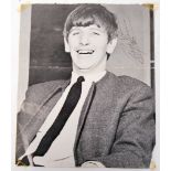 ORIGINAL VINTAGE 1960'S THE BEATLES RINGO STARR SIGNED PHOTO