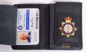 A TOUCH OF FROST DI TOOLAN SCREEN USED POLICE ID BADGE