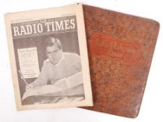 RARE 1957 RADIO TIMES FEATURING TONY HANCOCK 'HANCOCK'S HALF HOUR'