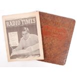 RARE 1957 RADIO TIMES FEATURING TONY HANCOCK 'HANCOCK'S HALF HOUR'