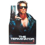 RARE ' THE TERMINATOR ' VIDEO STORE SHOP DISPLAY STANDEE