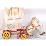 INCREDIBLE ROY ROGERS OWNED MOBO PIONEER COWBOY PEDAL CAR WAGON