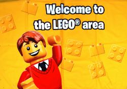 LEGO IN STORE SHOP POINT OF SALE 20M MATERIAL BANNER