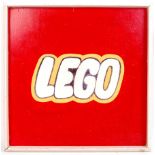 RARE 1950'S / 1960'S LEGO SHOP DISPLAY BOARD / SIGN